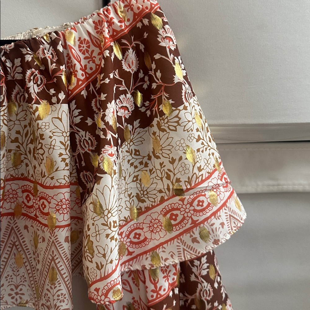 New! Mare Mare x Anthropologie crop blouse S - Picture 8 of 12
